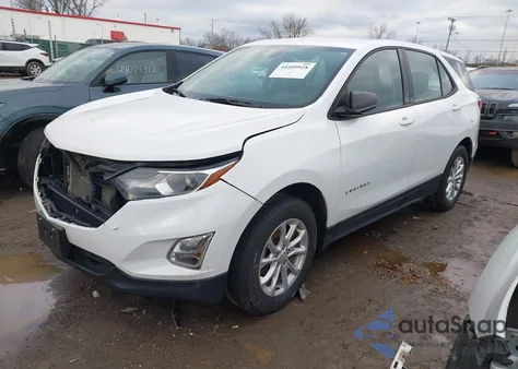 2018 Chevrolet Equinox Ls z USA, uszkodzony, nr VIN 3GNAXREV8JS590104